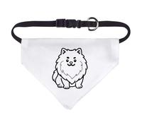 Azeeda Small 'Pomeranian Dog' Dog/Cat/Pet Bandana (PD00066459)