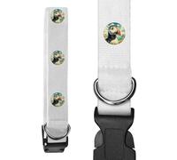 Azeeda Small 'Puffin Bird Portrait' Dog Collar (PR00067531)