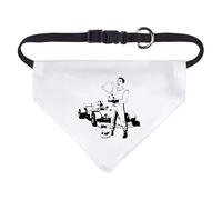 Azeeda Small 'Racer Celebrating Victory' Dog/Cat/Pet Bandana (PD00068191)