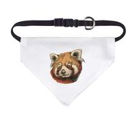 Azeeda Small 'Red Panda Portrait' Dog/Cat/Pet Bandana (PD00069927)