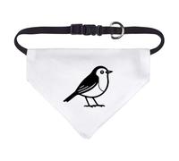 Azeeda Small 'Robin Bird' Dog/Cat/Pet Bandana (PD00071269)