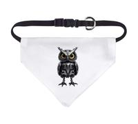 Azeeda Small 'Robot Owl' Dog/Cat/Pet Bandana (PD00080459)