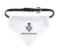 Azeeda Small 'Rooted and Resilient Thistle' Dog/Cat/Pet Bandana (PD00068317)