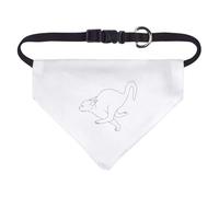 Azeeda Small 'Running Scared Cat' Dog/Cat/Pet Bandana (PD00067105)