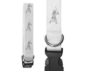 Azeeda Small 'Samurai Warrior' Dog Collar (PR00079281)