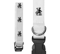 Azeeda Small 'Scruffy Teddy Riding Skateboard' Dog Collar (PR00071841)