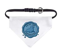 Azeeda Small 'Seal of Approval' Dog/Cat/Pet Bandana (PD00068987)