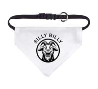 Azeeda Small 'Silly Billy Goat' Dog/Cat/Pet Bandana (PD00075653)