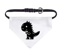 Azeeda Small 'Simple Cute Dinosaur' Dog/Cat/Pet Bandana (PD00067851)