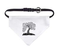 Azeeda Small 'Simple Tree with Grass' Dog/Cat/Pet Bandana (PD00072385)