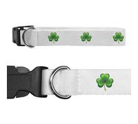 Azeeda Small 'Single Clover' Dog Collar (PR00082293)