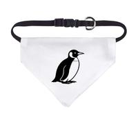 Azeeda Small 'Sitting Penguin' Dog/Cat/Pet Bandana (PD00071037)