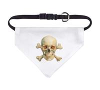 Azeeda Small 'Skull & Crossbones' Dog/Cat/Pet Bandana (PD00082373)