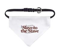 Azeeda Small 'Slave To The Stave' Dog/Cat/Pet Bandana (PD00074287)