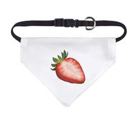 Azeeda Small 'Sliced Strawberry' Dog/Cat/Pet Bandana (PD00066643)