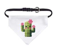 Azeeda Small 'Smiling Cactus Piñata' Dog/Cat/Pet Bandana (PD00070965)