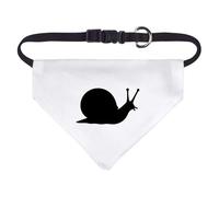 Azeeda Small 'Snail Silhouette' Dog/Cat/Pet Bandana (PD00082029)