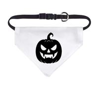 Azeeda Small 'Spooky Vampire Pumpkin Jack-O'-Lantern' Dog/Cat/Pet Bandana (PD00072573)