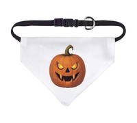 Azeeda Small 'Spooky Vampire Pumpkin Jack-O'-Lantern' Dog/Cat/Pet Bandana (PD00072575)