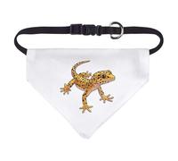 Azeeda Small 'Spotted Gecko' Dog/Cat/Pet Bandana (PD00075331)