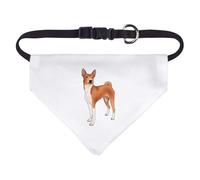 Azeeda Small 'Standing Basenji Dog' Dog/Cat/Pet Bandana (PD00066727)