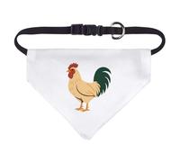 Azeeda Small 'Standing Rooster' Dog/Cat/Pet Bandana (PD00068763)