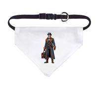 Azeeda Small 'Steampunk Man' Dog/Cat/Pet Bandana (PD00082823)
