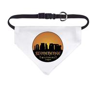 Azeeda Small 'Stonehenge Wiltshire' Dog/Cat/Pet Bandana (PD00083263)