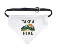 Azeeda Small 'Take a Hike Mountains' Dog/Cat/Pet Bandana (PD00068231)