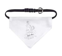 Azeeda Small 'Teacup Ghost Artie The Painter' Dog/Cat/Pet Bandana (PD00078515)