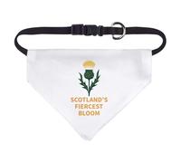 Azeeda Small 'Thistle Scotland's Fiercest Bloom' Dog/Cat/Pet Bandana (PD00068319)