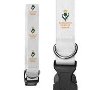 Azeeda Small 'Thistle Scotland's Fiercest Bloom' Dog Collar (PR00068269)