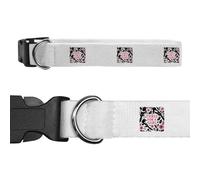 Azeeda Small 'Three for a Girl' Dog Collar (PR00084673)