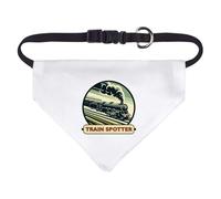 Azeeda Small 'Train Spotter Emblem' Dog/Cat/Pet Bandana (PD00075113)