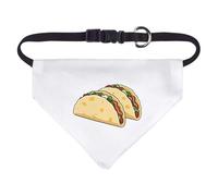 Azeeda Small 'Two Tacos' Dog/Cat/Pet Bandana (PD00078853)