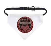 Azeeda Small 'Viking Portrait' Dog/Cat/Pet Bandana (PD00071201)