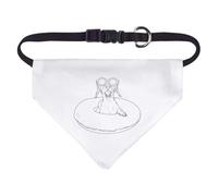 Azeeda Small 'Wagging Tails & Sunshine Vibes' Dog/Cat/Pet Bandana (PD00066999)