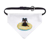 Azeeda Small 'Wagging Tails & Sunshine Vibes' Dog/Cat/Pet Bandana (PD00067001)