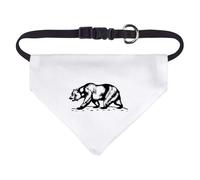 Azeeda Small 'Walking Brown Bear' Dog/Cat/Pet Bandana (PD00077817)