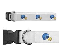 Azeeda Small 'Water Polo Ball & Cap' Dog Collar (PR00082515)