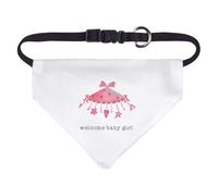 Azeeda Small 'Welcome Baby Girl' Dog/Cat/Pet Bandana (PD00071963)