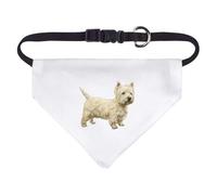 Azeeda Small 'Westie Dog Side View' Dog/Cat/Pet Bandana (PD00069555)