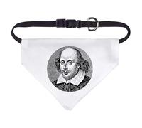 Azeeda Small 'William Shakespeare Portrait' Dog/Cat/Pet Bandana (PD00073321)