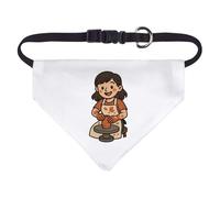 Azeeda Small 'Woman Using Pottery Wheel' Dog/Cat/Pet Bandana (PD00068945)