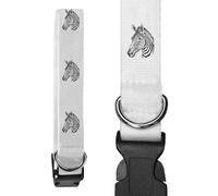 Azeeda Small 'Zebra Portrait' Dog Collar (PR00067609)