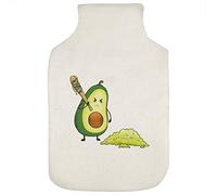 Azeeda 'Smashed Avocado' Hot Water Bottle Cover (HW00010485)
