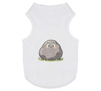 Azeeda 'Smiling Cartoon Rock' Pet Dog/Cat T-Shirt, L (PT00179399)