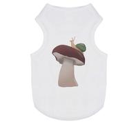 Azeeda 'Snail on a Mushroom' Pet Dog/Cat T-Shirt, M (PT00144318)