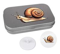 Azeeda 'Snail Pixel Art' Golf Markers Gift Set (GO00090079)