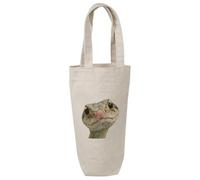 Azeeda 'Snake Close Up' Cotton Wine Bottle Gift/Travel Bag (BL00050074)